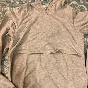 Latched Mama Nursing Hoodie Size M